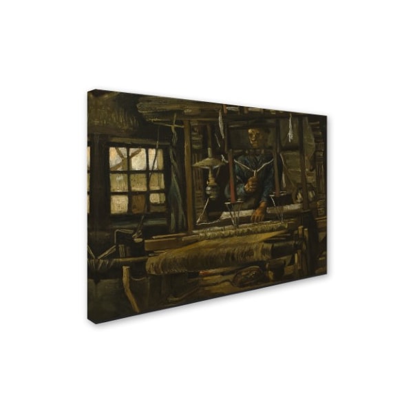 Van Gogh 'A Weavers Cottage' Canvas Art,24x32